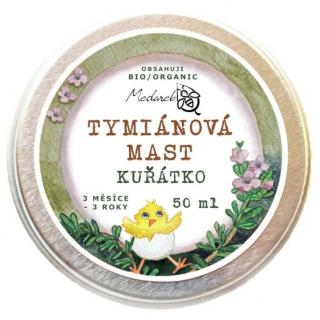 Tymiánová mast Kuřátko Velikost: 100 ml