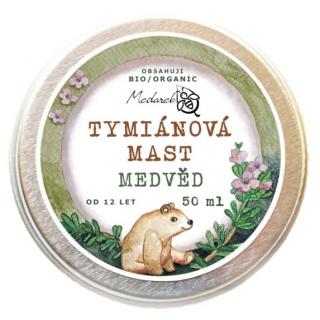 Tymiánová mast Medvěd Velikost: 100 ml