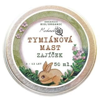 Tymiánová mast Zajíček Velikost: 15 ml