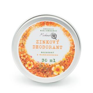 Zinkový deodorant mandarinka Velikost: 100 ml