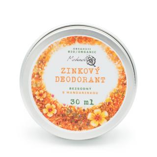Zinkový deodorant mandarinka Velikost: 30 ml