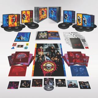 GUNS N'ROSES USE YOUR ILLUSION I & II BOX VINYL 12LP+BLURAY