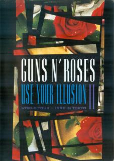 GUNS N' ROSES USE YOUR ILLUSION II - WORLD TOUR - 1992 TOKYO DVD