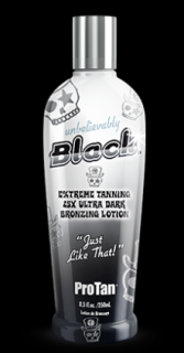 Pro Tan Unbelievably Black 25X Ultra Dark Bronzing Lotion 250ml