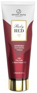 Seven Suns Cosmetics Ruby Red Extremely Hot White Tingle 250ml