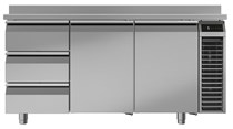 Chladící stůl Liebherr FRTSrg 7555 varianta :: stůl s pracovní deskou a lemem