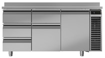 Chladící stůl Liebherr FRTSrg 7561 varianta :: stůl s pracovní deskou a lemem
