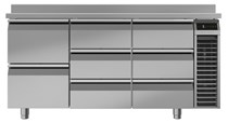 Chladící stůl Liebherr FRTSrg 7565 varianta :: stůl s pracovní deskou a lemem