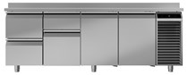 Chladící stůl Liebherr FRTSvg 7576 varianta :: stůl s pracovní deskou a lemem