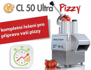 Krouhač zeleniny CL 50 ULTRA PIZZA, 230 V + 3 disky