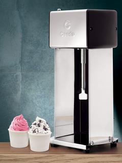 Mixer na točenou zmrzlinu a jogurty M105R pro vyjímatelnou lžíci