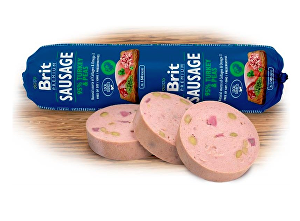 Brit Sausage Turkey & Pea 800g