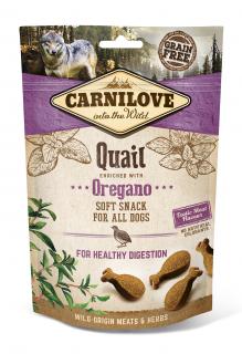 Carnilove Dog Semi Moist Snack Quail&Oregano 200g