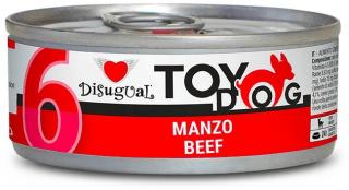 Disugual TOYDOG 6 Single Protein konzerva hovězí 85g