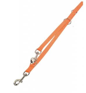 Nobby CLASSIC vodítko nylon 200cm / 15mm oranžová