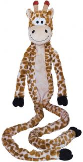 Nobby hračka plyšový žirafa pro psy 113 cm s lanem