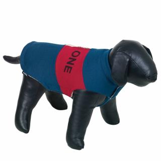 Nobby obleček pro psy THE ONE 23 cm námořnická modrá-červená