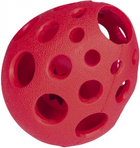 Nobby silná gumová hračka děrované vejce  stand-up  11cm
