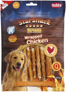 Nobby StarSnack BBQ Wrapped Chicken pamlsky 900g