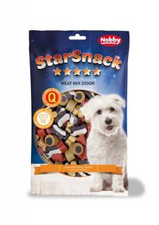 Nobby StarSnack Meat Mix pamlsky pro psa 200g