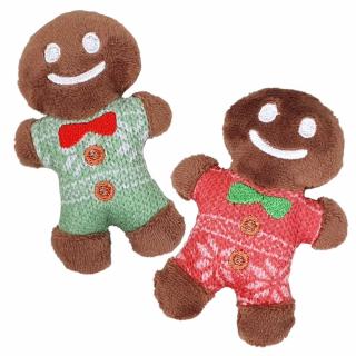 Nobby Xmas hračka pro kočky s catnipem, Pack 2pcs, 10 cm