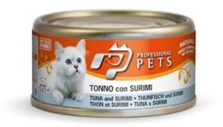 Professional Pets Naturale Cat konzerva tuňák a surimi 70g