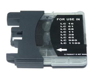 Brother LC-1100Bk - kompatibilní cartridge, LC-980BK, LC-1100BK