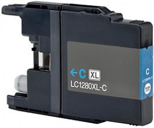 Brother LC1280XLC - kompatibilní cartridge modrá