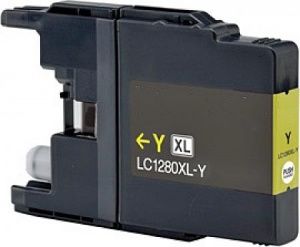 Brother LC1280XLY - kompatibilní cartridge žlutá