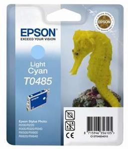 EPSON Ink ctrg Light Cyan RX500/RX600/R300/R200 T0485 originální