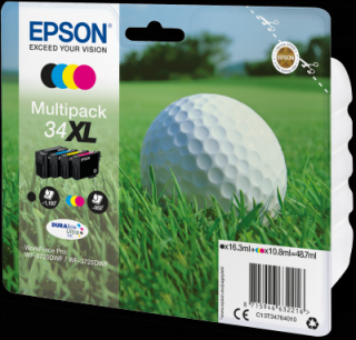 Epson Multipack 4-colours 34XL DURABrite Ultra Ink originální