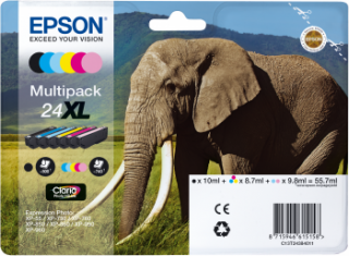 Epson Multipack 6-colours 24XL Claria Photo HD Ink originální