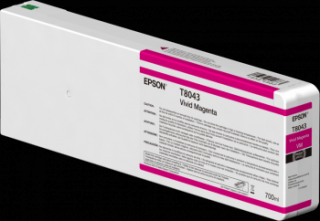 Epson Singlepack Vivid Magenta T804300 UltraChrome HDX/HD 700ml originální