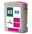 HP C4912A - renovovaná cartridge s hp 82 červená