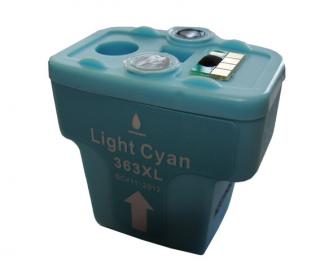 HP C8774E - kompatibilní cartridge 363XL light cyan