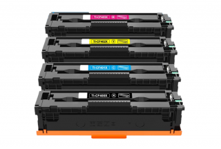 HP CF400X, CF401X, CF402X, CF403X - kompatibilní sada 4 barev 201X