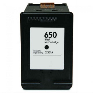 HP CZ101AE XXL - renovovaná cartridge 650 černá, 18ml
