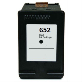 HP F6V25AE XL - kompatibilní cartridge 652 černá, 17ml