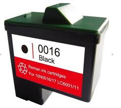 Lexmark 10N0016 - kompatibilní cartridge, No.16 black, XL kapacita (10N0017)
