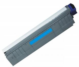 OKI 44643003 - renovovaná modrá tisková kazeta C801, C821, na 7.300stran