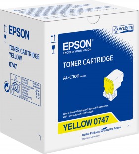 Toner Cartridge Yellow pro Epson WorkForce AL-C300 originální