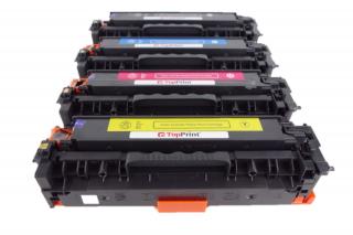 Topprint HP CB540-3A - kompatibilní sada tonerových kazet 125A, 4 barvy v provedení
