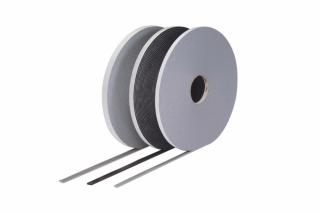 TN525 PVC páska TN525: šedá 3 x 19 mm