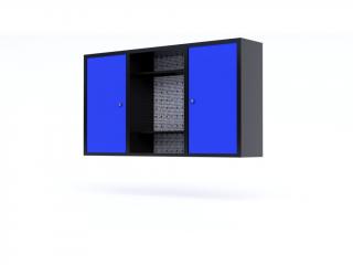 Kovová dílenská skříňka WS2 Povrchová úprava: Modrá
