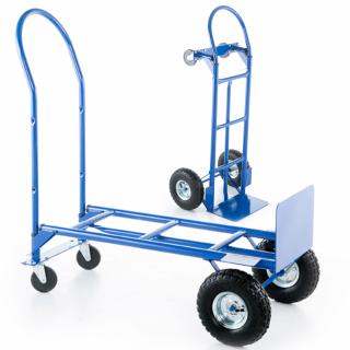 Rudle vyklápěcí a přepravní vozík 2v1 nosnost 250 kg