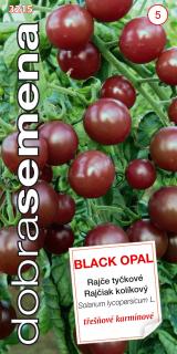 Dobrá semena Rajče tyčkové třešňové - Black Opal 10s