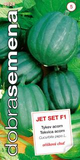 Dobrá semena Tykev acorn - Jet Set F1, tm zelená 9s