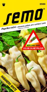 Paprika zel. pálivá - Habanero White 15s /SHU 400 000/