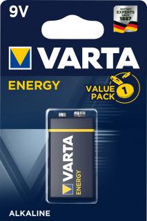 Alkalická baterie Varta 4122 - 1 ks  ENERGY 9V