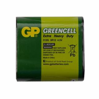 Baterie 3R12 (4.5V-plochá)GP Greencell